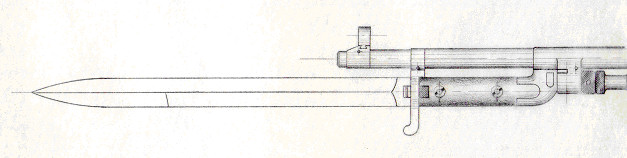 Swedish experimental bayonet model fm/1940